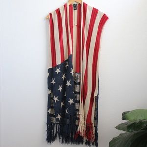 Rue American Flag Duster Sz: S
